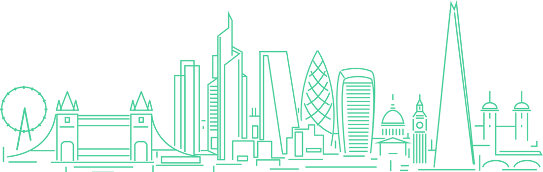 London skyline outline